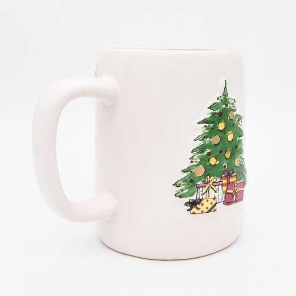Rae Dunn Christmas Mug – Tis' The Season, 16oz Double-Sided Ceramic Coffee Mug - Picture 4 of 10